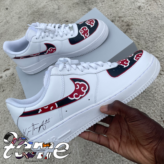 Custom Akatsuki clouds Air Force 1