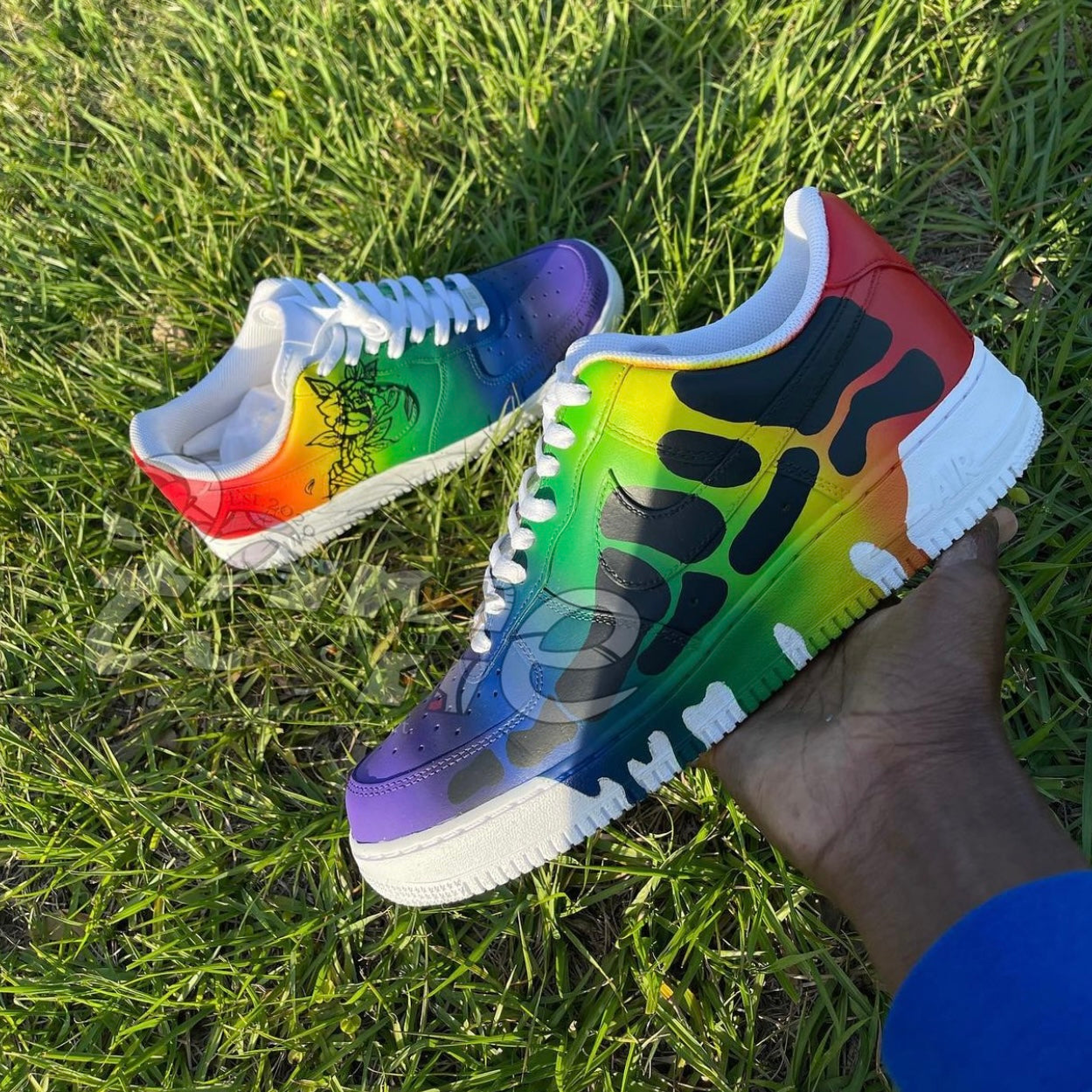 Beauty Beyond Death Custom Air Force 1