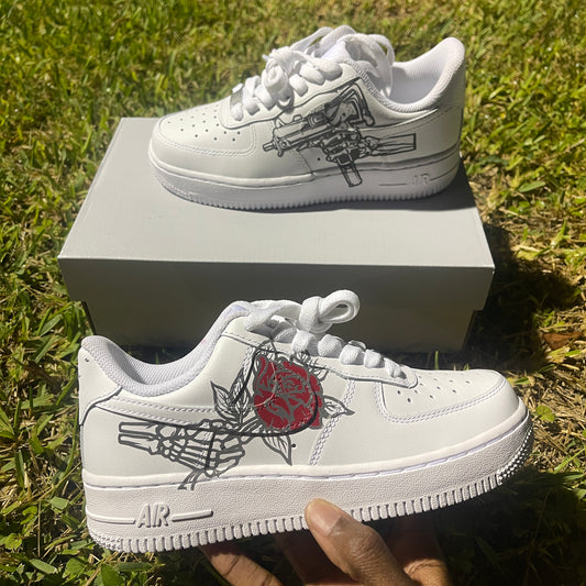 Guns & Roses Custom Air Force 1 (3M Reflective)