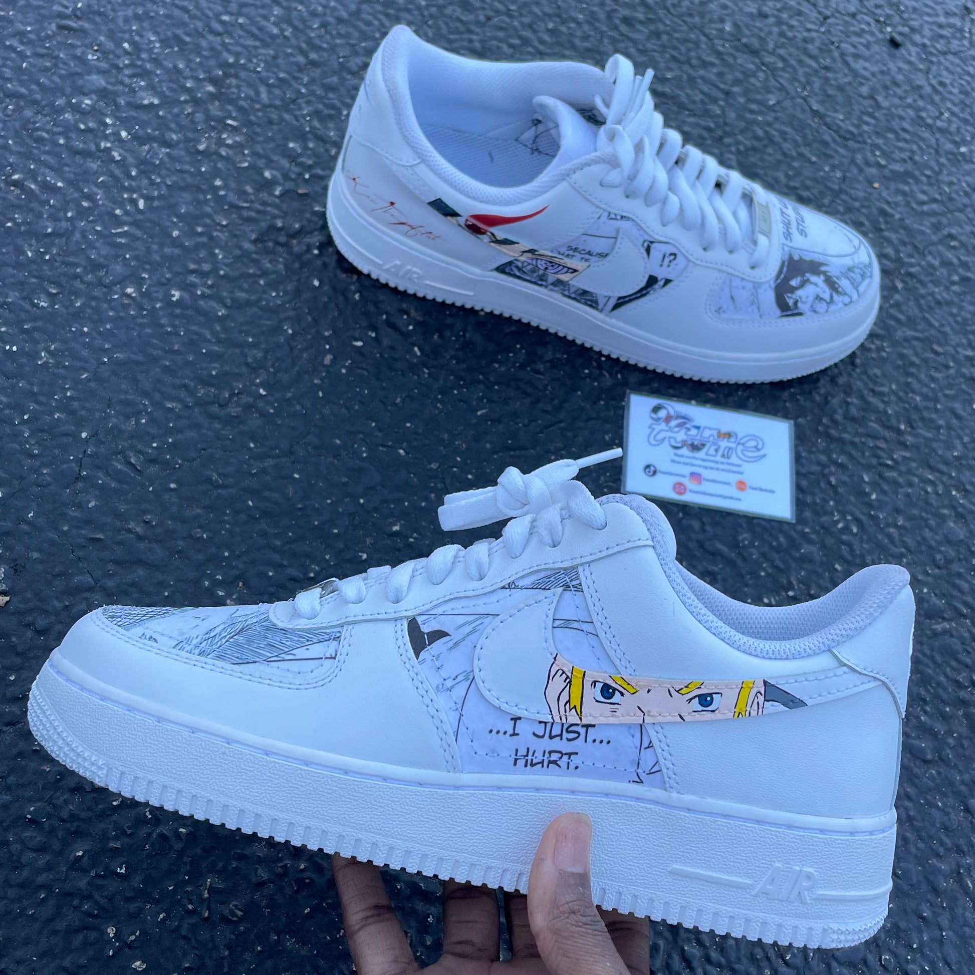 custom Naruto air force 1