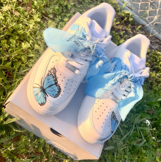 Butterfly Bandanna Custom Air Force 1