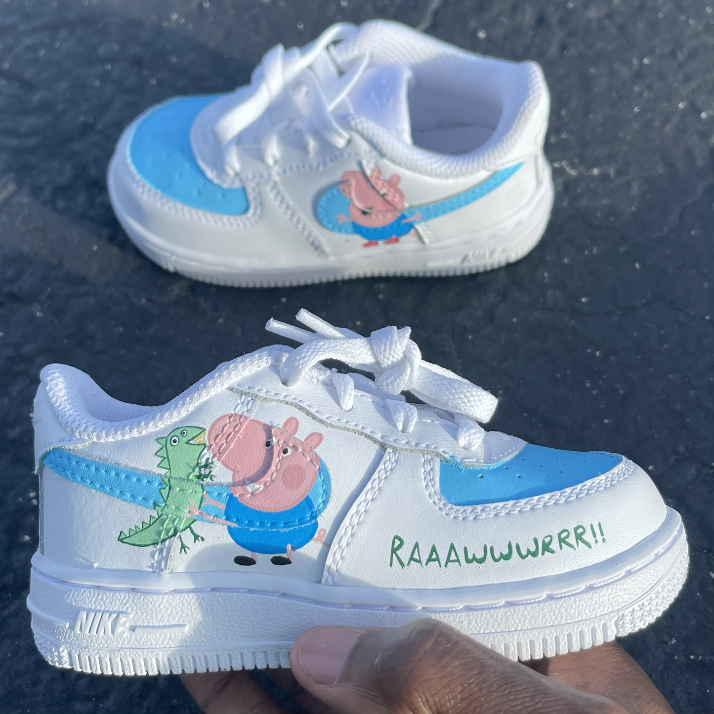 Custom Peppa Pig Air Force 1