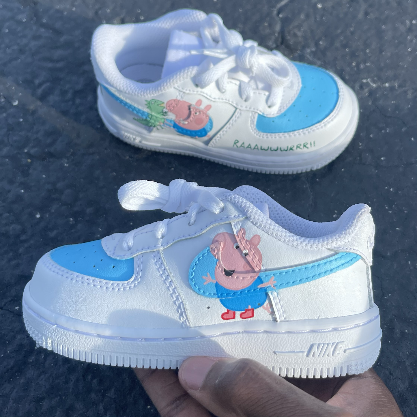 Custom Peppa Pig Air Force 1